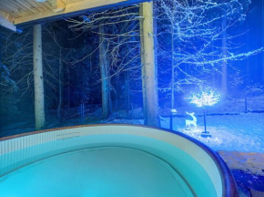 Chata pod Nosalem - Domek z jacuzzi z bala w Zakopanym